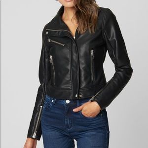 NWT ANTHROPOLOGIE BLANKNYC LEATHER MOTTO JACKET